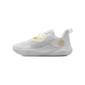 (店+)【UNDER ARMOUR】3026275-101 Curry Splash 3 時尚百搭 防滑耐磨 低幫 籃球鞋 男款 白灰