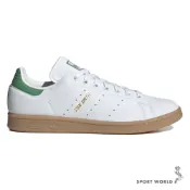 Adidas 休閒鞋 男鞋 皮革 膠底 STAN SMITH 白綠【運動世界】ID0268