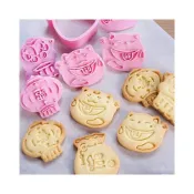 (店+)禎巧妙 燈籠舞獅招財貓福袋3D立體餅乾模具 新年烘焙翻糖模具 DIY餅乾塑料模 壓模 蛋糕模 翻糖模 手工皂模 餅乾模具