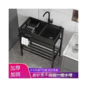 (店+)不鏽鋼單槽雙槽 洗手臺櫃 洗手臺 洗臉盆 洗手槽 洗衣槽(洗衣槽/洗臉盆/浴櫃/洗手台/陽台水槽)