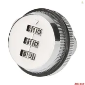 Casytw XT20 組合凸輪鎖鋅合金密碼密碼鎖安全鎖 3 位旋轉舌鎖,用於櫥櫃抽屜櫥櫃壁櫥箱的安全