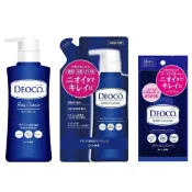 (店+)【DEOCO】日本樂敦製藥 白泥淨味沐浴乳/濕巾