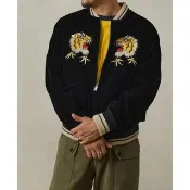 NON STOCK 現貨 橫須賀棒球外套 虎隼刺繡 雙面穿 Yokosuka手工製