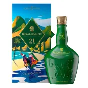 【酒條通】皇家禮炮21年巴西里約馬球限量版調和威士忌700ml