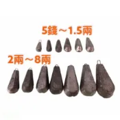 海天龍釣具~ 六角鉛(5錢~3兩) 釣魚鉛錘 海釣沉底 浮標配重 船釣鉛錘 (單顆販售)