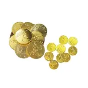 【甜園】大歐元金幣巧克力/女皇金幣巧克力 250gX5包(巧克力 過年送禮 新年 節日)