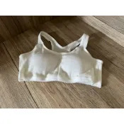 妮芙露加工品 負離子 運動內衣 (挖背式) (白) (採用妮芙露公司正品加工裁製 非原裝品)