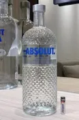 Absolut Vodka 絕對伏特加、2010微光瓶、1.75L、空瓶