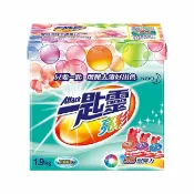 屈臣氏Watsons 一匙靈亮彩超濃縮洗衣粉3D增豔力縯粉花朵香氛1.9kg