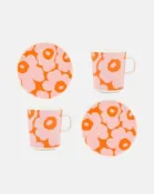 【Marimekko】Unikko 杯盤4件組