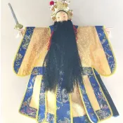 布袋戲 精織版 文劉備 武生 劉備 三國志 收藏擺件