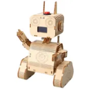 科學玩具DIY 科學實驗聲控機器人 兒童AI智能拼裝教玩具 科學實驗套裝 機械人diy玩具 兒童科學實驗組 科學玩具組