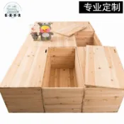 蒙麗百貨 免運 可開發票 公司貨 【客製化】榻榻米箱子 實木儲物箱 拼接床箱 榻榻米定製木箱子拼床儲物箱地台高箱設計整體臥室茶几實木組合箱工廠直銷 售後保障 店長新品推薦 6m813