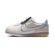 Nike W Cortez 運動鞋 女鞋 休閒鞋 米藍色 翻蓋鞋舌 麂皮 阿甘鞋 IW6363-117
