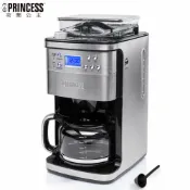 大王家電館 【贈咖啡瀘紙一包72個】荷蘭公主 Princess 全自動智慧型美式咖啡機 可調整杯數 249406