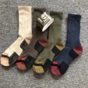 正品 Timberland 中筒襪 登山襪 運動襪  藍色 米色 棕色 灰色 6吋7吋鞋靴都適用