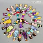 正版散貨波莉口芭比娃娃迪士尼冰雪奇緣公主手辦多款人偶女孩模型【金隆玩具】