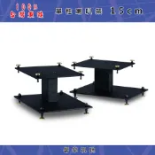 【響樂視聽】特價組合-鋼砂or鋼珠＋單柱15cm專業HI-FI喇叭架書架喇叭 全音域 音響架