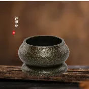 協貿國際日用品生活8館 缽形香爐銅合金 香道盤香爐香粉爐 純銅缽形香爐 香具佛具