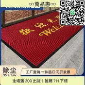 【好康】【快速貨商進門地毯門墊加厚地墊防滑吸水入戶室內除塵歡迎臨門墊迎賓