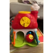 二手巧連智巧虎遊戲探索屋 球球旋轉玩具教具