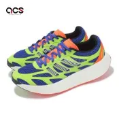 adidas 慢跑鞋 Adizero Aruku 男鞋 厚底 螢光黃 藍 緩震 運動鞋 愛迪達 JH8090
