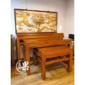 【果真興佛具】網路限定~ 鹿港桌⚡送桌面玻璃⚡ 實木 鹿港體 三案桌 素面 南部體 鹿港神桌 平價神桌