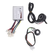 [waroom01] 48V 500W 電動自行車電機控制器拇指油門限速器套件通用三輪車摩托車改裝