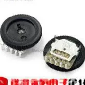 [含稅]5腳| B503 50K 雙聯齒輪電位器  撥盤電位器 （尺寸：16*2MM） (2個一拍)