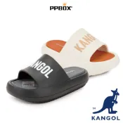 KANGOL 袋鼠 厚底增高撞色拖鞋 63558622 時尚 男女拖 情侶鞋 完全防水 增高鞋 踩屎鞋 室內拖 鞋子