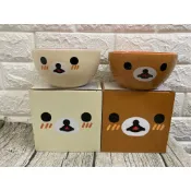 『現貨』日本 正版 拉拉熊 小白熊 懶妹 飯碗 碗 菜碗 泡麵碗 陶瓷碗 陶瓷 lawson 限定 非賣品 害羞臉