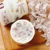 《牽筆文具社》Pion • Fruit 割型和紙膠帶