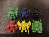 機甲桃太郎傳說 老d食玩小拼裝玩具 非魔神英雄傳魔動王【預定價不是全款】