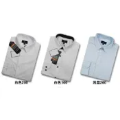 G2000款 男仕長袖商務Slim fit 襯衫《現貨，免預購》
