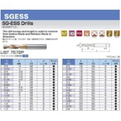 日本🇯🇵Nachi粉末鑽頭 SG鑽頭7572P 7570P 2.0mm~3.9mm銑刀柄鑽頭
