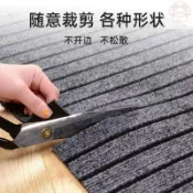 【桃園出貨】商用進門地墊門口防滑墊酒店過道入戶門墊廚房吸水大麵積迎賓地毯 地毯廚房浴室廁所防滑墊 室外商用地毯門墊 大門