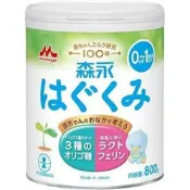 (店+)森永乳業はぐくみ嬰兒奶粉 新生兒0個月起適用 乳鐵蛋白三種寡糖配方 好溶解不結塊 日本直送