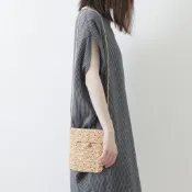 現貨🧶【戶織】日本HARA WOOL毛線鉤針編織材料包#1-5迷你草編斜背包(附官方影片講解)手作DIY