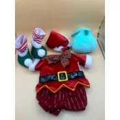 🌟現貨🌟日本 迪士尼樂園 2016 畫家貓 聖誕節 造型 S號 娃娃 衣服