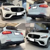 KP擎利國際 BENZ X253 C253 GLC 升級 GLC63 大包組合 含直瀑式水箱罩 輪弧 SUV