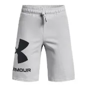 【UNDER ARMOUR】UA 男童 Rival Fleece 運動短褲_1359065-012(灰)