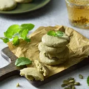 【瑪莎拉】清新薄荷手工餅乾 (獨家涼感) 新鮮薄荷葉/清爽解膩｜特色零食 創意伴手禮