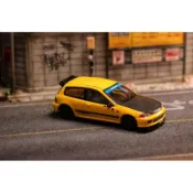 《64SHOP》SW｜HONDA CIVIC EG6 Si Spoon改裝樣式｜五代喜美 三門K6｜1/64合金模型車