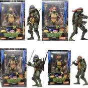 特價 忍者龜 1990電影版 TMNT 限定版 7吋可動人偶手辦模型 J 1 V 9