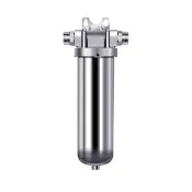 【悅步】家用全屋淨水器 1吋大流量出水 316L不鏽鋼前置過濾器 40μm精密濾網 可清洗式濾芯