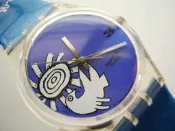 SWATCH  GK206  VIVE LA PAIX 1995 第一代 ART 藝術家 系列 平價表 戴勝益戴的 特價