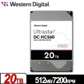 【紐頓e世界】WD HC560 20TB 企業級 3.5吋 HDD硬碟 7200轉 五年保固