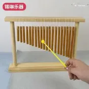 【全館免運】木架20音風鈴 兒童打擊風鈴奧爾夫樂器 伴奏樂器 帶支架20音風鈴  露天市集  全臺最大的網路購物市集
