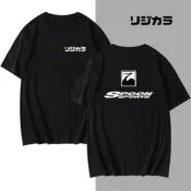 SPOON衣服JDM改裝車純棉短袖GK思域EKFD2周邊男女情侶夏季半袖T恤