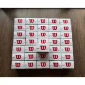 Wilson Pro Overgrip 滾輪 - 盒裝 60 個手柄 - 用於網球、泡菜球、羽毛球